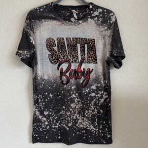 Bella Canvas Black and White Splatter T-Shirt